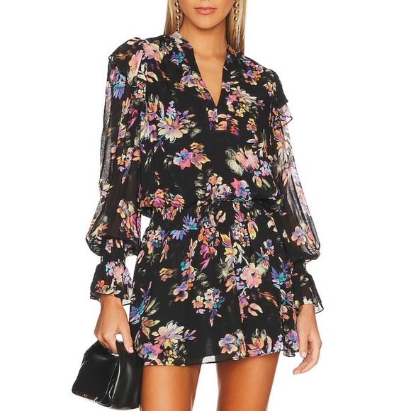 Amanda Uprichard - Cerrone mini dress in marabella Size Large - Picture 1 of 10
